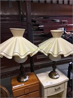 PAIR OF LAMPS W/SHADES