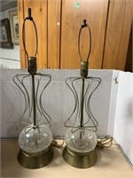 Pair Of Atomic Age Lamps