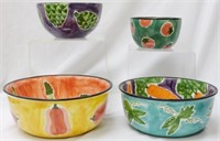 4pc S. Purifoy Mixing Bowl Set
