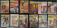 12 Classics Illustrated comic books