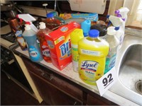 CLEANING SUPPLIES LOT