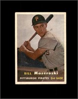 1957 Topps #24 Bill Mazeroski RC EX to EX-MT+