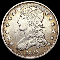 1835 Capped Bust Quarter NEARLY UNCIRCULATED