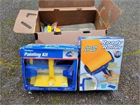 Assorted Painting Supplies, See Photos