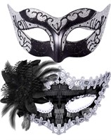 Masquerade Masks 2-Pack