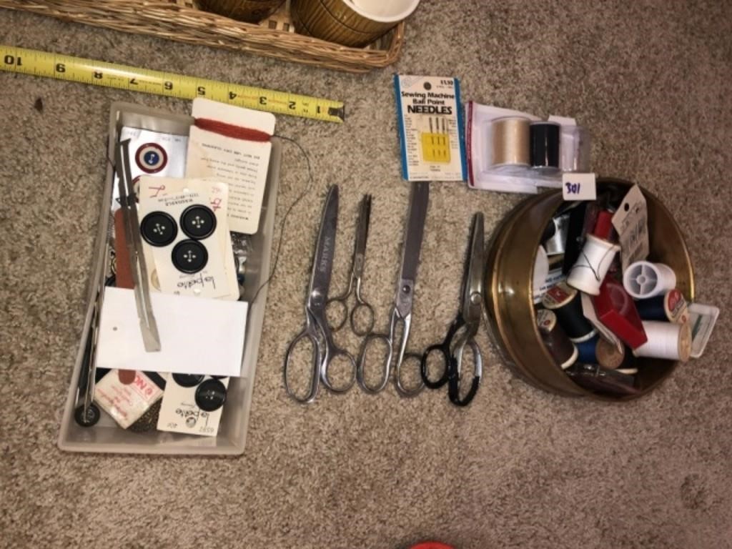 Scissors & Sewing Supplies