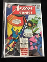 Action Comics #348 Clark Kent Fighting Federal Age