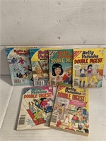 Lot of Six Archie Comics, Betty and Veronica