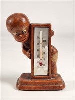 1939 BLACK AMERICAN THERMOMETER