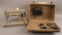1950's Singer 301 Sewing Machine with Case