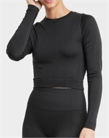 NEW All In Motion Women's Seamless Long Sleeve