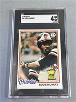 1978 Topps Eddie Murray Rookie Baseball Card RC