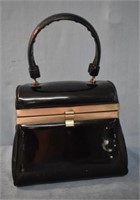 Patent Leather Hand Bag