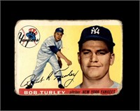 1955 Topps #38 Bob Turley P/F to GD+