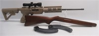 Ruger model 10/22 cal. .22LR semi auto rifle.