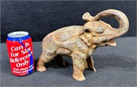 Cast Iron Elephant Bank