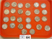 (26) Silver Cloister Coin Club Coins