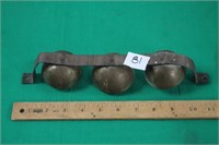 Vintage Brass Sleigh Bells