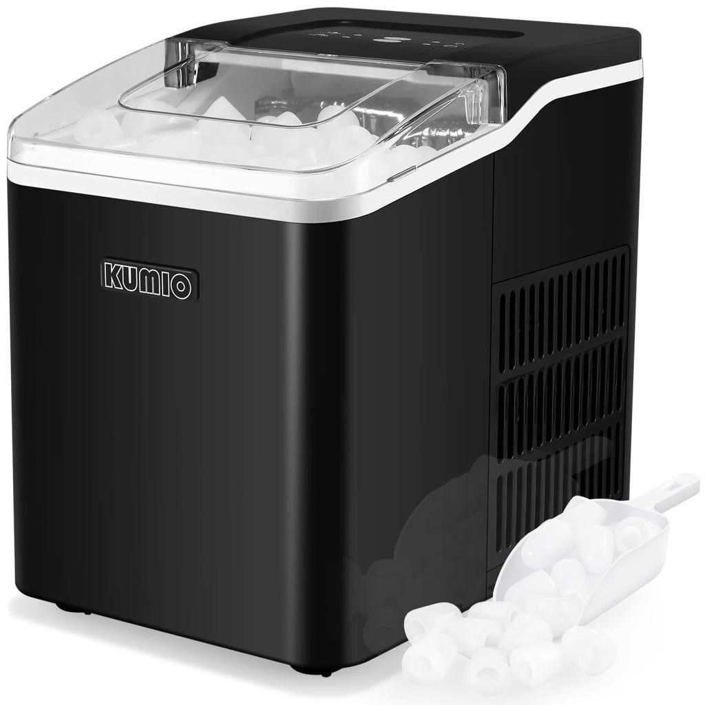 KUMIO Ice Makers Countertop  9 Bullets Ready in