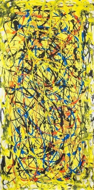 AOC Signed Jackson Pollock Galerie Beyeler Paris