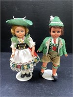 Vintage MQ Italian Plastic Dolls