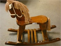 Childs Wooden Rocking Horse