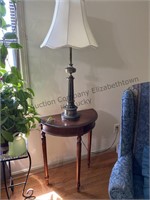 Lamp and table
