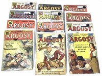 (12) Vintage 1930’s Argosy Magazines