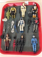 1980'S LOT OF 8 GI JOE COBRA FIGURES