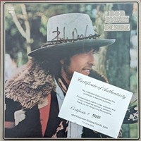 Bob Dylan "Desire" Album, Hand Signed, COA
