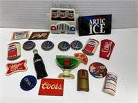 Lot of Vintage Beverage Magnets