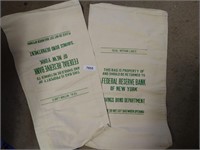 (2) Federal Reserve Bank Bags