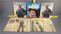 John Wayne Magazine, Tribute Book & Articles