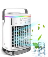 Portable Air Conditioner Fan with Timer, Personal