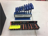 T HANDLE DRIVER SET & POMONA TEST LEAD HOLDERS