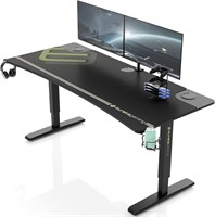 EUREKA ERGONOMIC 63 Adjustable Gaming Desk