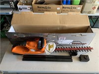 As New Cordless Hedge Trimmer with Charger