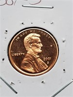 2001-S Proof Lincoln Penny