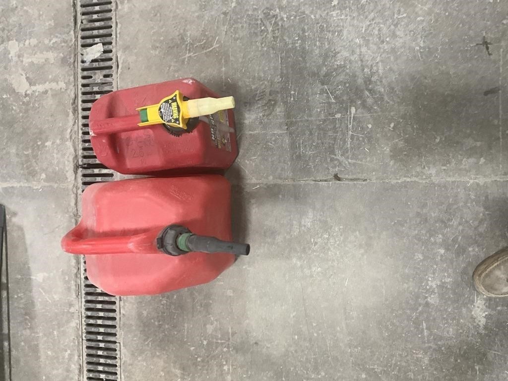 Two Gas cans