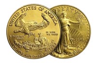 One Ounce: 1986-2023 American Gold Eagle