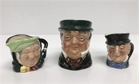 Royal Doulton Toby Mugs, England