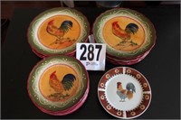 Chicken Themed Plates