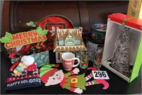 Box Lot Christmas Decor