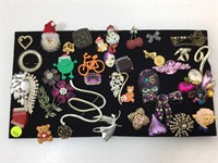 Vtg to Modern Costume Pins & Brooches