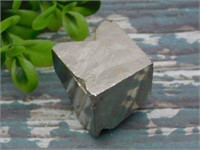 ILLUSTRIOUS SPANISH PYRITE CUBE ROCK STONE LAPIDAR