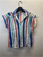 Vintage Topson Downs of Cali. Stripe Femme Shirt