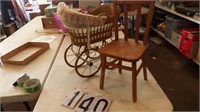 Doll Buggy and Chair