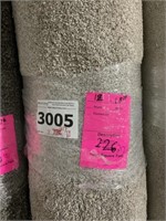 12' x 18'10" Plush Carpet Roll x 217 Sq. Ft.