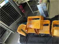 wood booster seat group