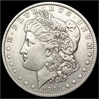 1891-O Morgan Silver Dollar CLOSELY UNCIRCULATED